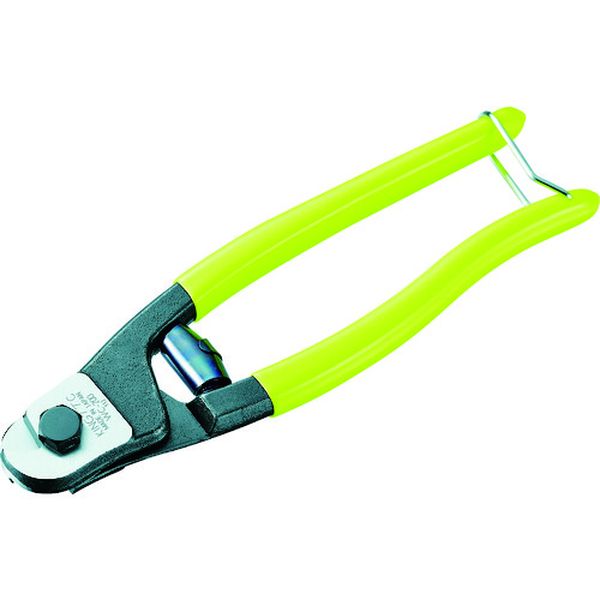 WC200 (株)ツノダ TTC KingTTC ワイヤーロープカッター バネ＆開閉ロック付 全長202mm