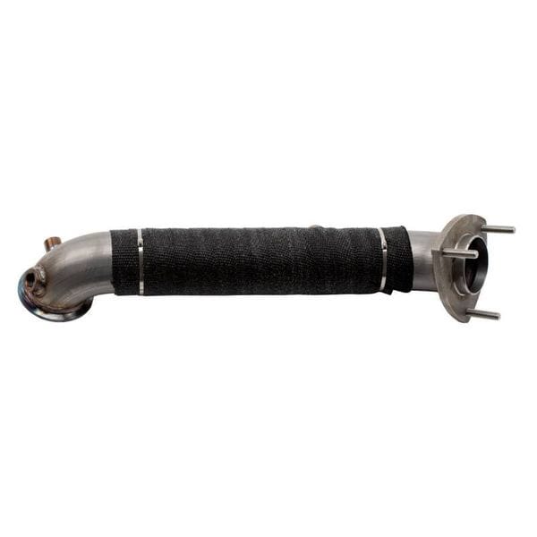 Wehrli 15.5-16 シボレー 6.6L LML Duramax 3in ステンレス Down Pipe (3 Bolt フランジ)