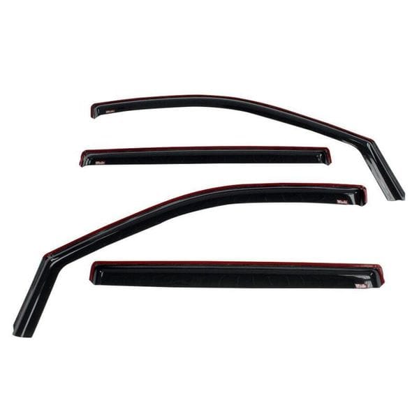 Westin 19年-21年 Chevy シルバラード Crew Cab Pickup In-Channel Wind Deflector 4pc - Smoke