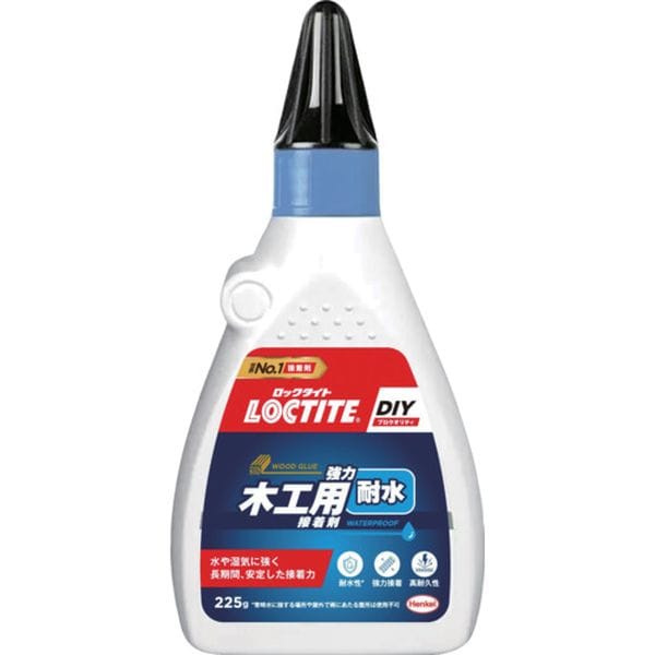 WGW225 699-6575 ヘンケルジャパン(株) LOCTITE 強力木工用接着剤 耐水