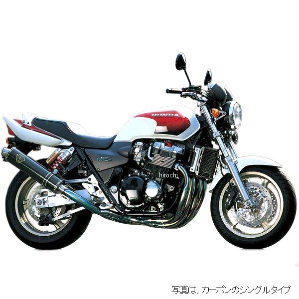 WH04-02DB-XR アールズギア フルエキゾースト ワイバン用 リペアサイレンサー 02年以前 CB1300SF 真円ドラッグブルー (デュアル用 右側)