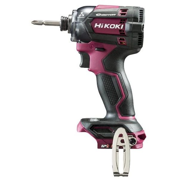 WH18DCNNR 工機ホールディングス(株) HiKOKI 18Vコードレスインパクトドライバ レッド 本体のみ