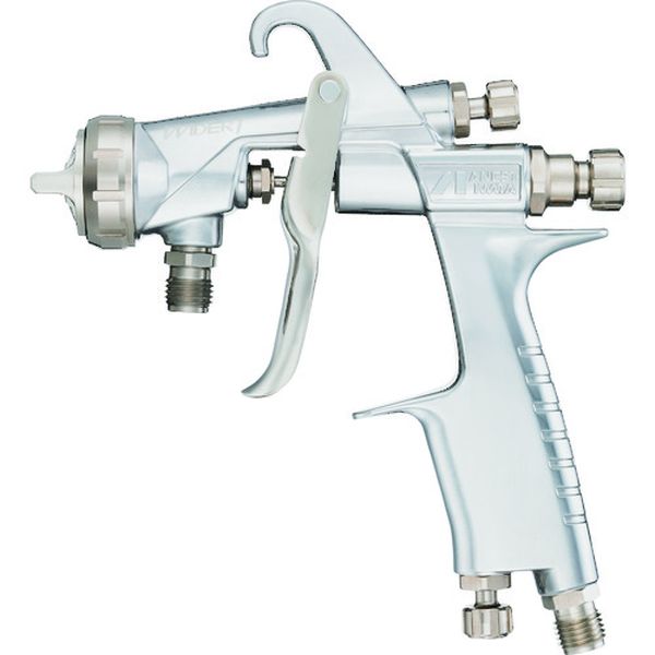 WIDER113H2S 194-8593 小形スプレーガン(吸上式) ノズル口径 Φ1.3 空気使用量225L/min