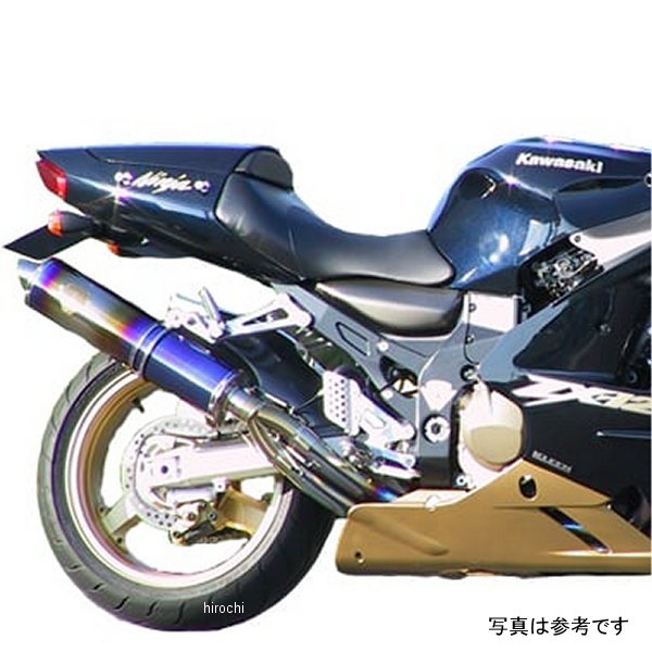 WK04-11TI アールズギア rs gear フルエキゾースト ワイバン シングル ZX-12R チタンポリッシュ