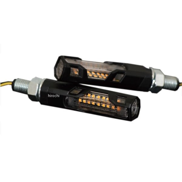 WL-9093LED-SQ マッドマックス MAD MAX LED 18連 ウィンカー アルミシーケンシャル クリア