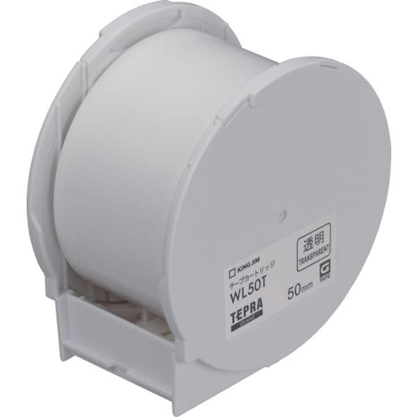 WL50T 396-0536 (株)キングジム キングジム JIM Grandテ-プカ-トリッジ・透明50mm