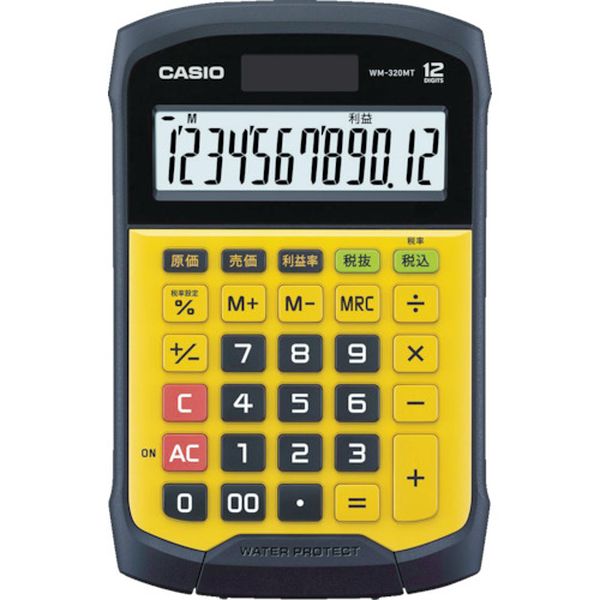 WM320MTN 775-6160 カシオ計算機(株) カシオ 防水電卓