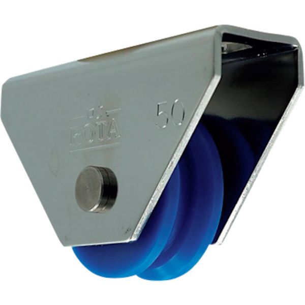WMS0505 368-2865 (株)ヨコヅナ ヨコヅナ ロタ・MC防音重量戸車 50mm V型