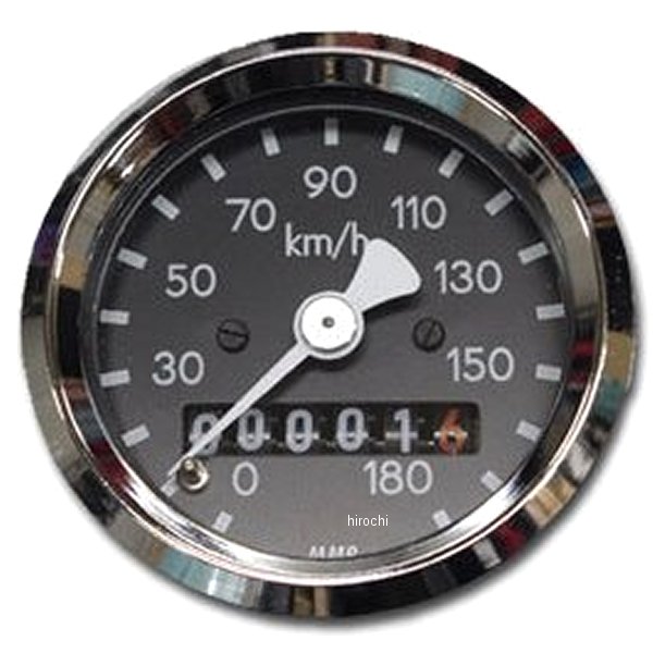 WWC-19-103 ガッツクローム 48mm機械式スピードメーター 1:1