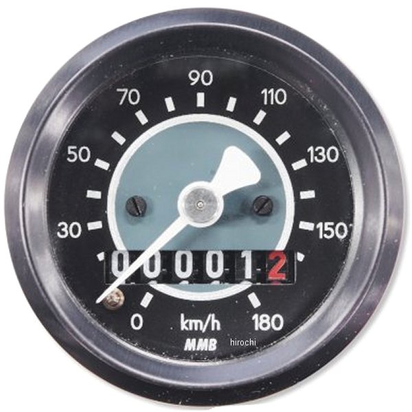 WWC-19-393 ガッツクローム 48mm機械式 ターゲット スピードメーター 2:1