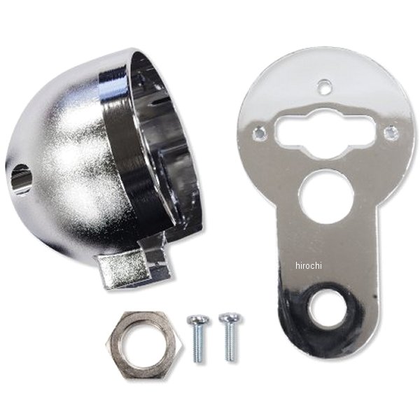 WWC-19-563 ガッツクローム 48mm 機械式スピードメーター用 マウンティングキット クローム