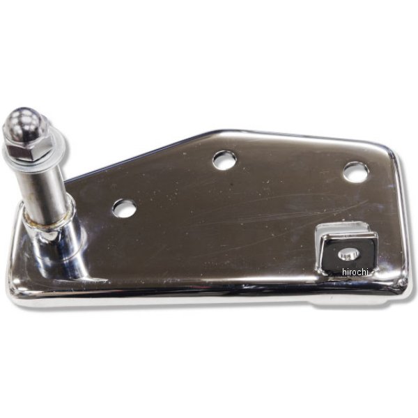 WWC-45-310 ガッツクローム ブレーキペダルバッキングプレート クローム 1972-79年FL