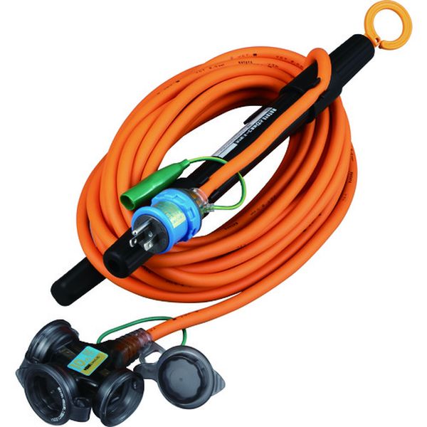 WX103K 106-1437 (株)ハタヤリミテッド ハタヤ 防雨型2P・2P接地付兼用とび延長コード 10m