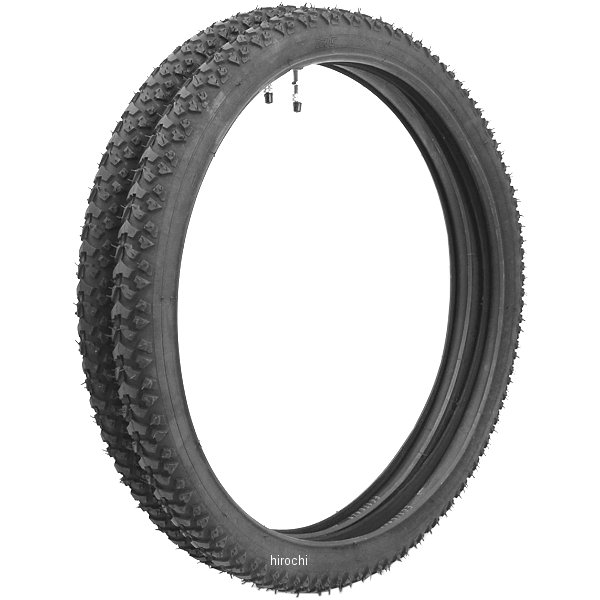 X80016 井上ゴム工業 IRC 自転車用タイヤ CR31 フットルース FOOTLOOSE 22×1.75 H/E 2本セット チューブ付き