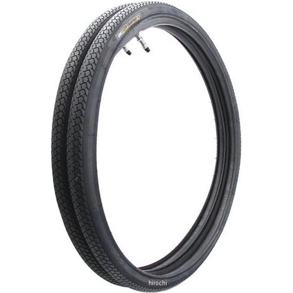 X80030 井上ゴム工業 IRC 自転車用タイヤ シティコンフォート CITY COMFORT 86型 24×1.3/8 W/O 2本セット チューブ付き