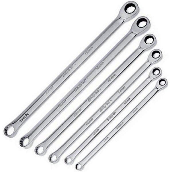 XDLRM705K1 スナップオン Snap-on 12ポイント コンビネーション ラチェット ボックス/ボックス ハイ・パフォーマンス レンチ セット 6点