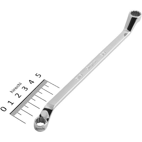 XO1012 スナップオン Snap-on フランクドライブ スタンダード ディープ 60°オフセット レンチ 12角 5/16-3/8インチ