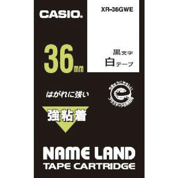 XR36GWE 759-3180 カシオ計算機(株) カシオ ネームランド用強粘着テープ36mm