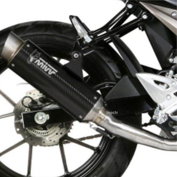 Y.065.L2P ミヴ Mivv フルエキゾースト 触媒なし GP PRO 21年 MT-07 カーボン