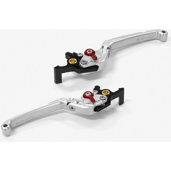 Y0551-SLV バイカーズ BIKERS レバーセット 可倒式 フラットタイプ シルバー 16年-25年 ヤマハ NMAX