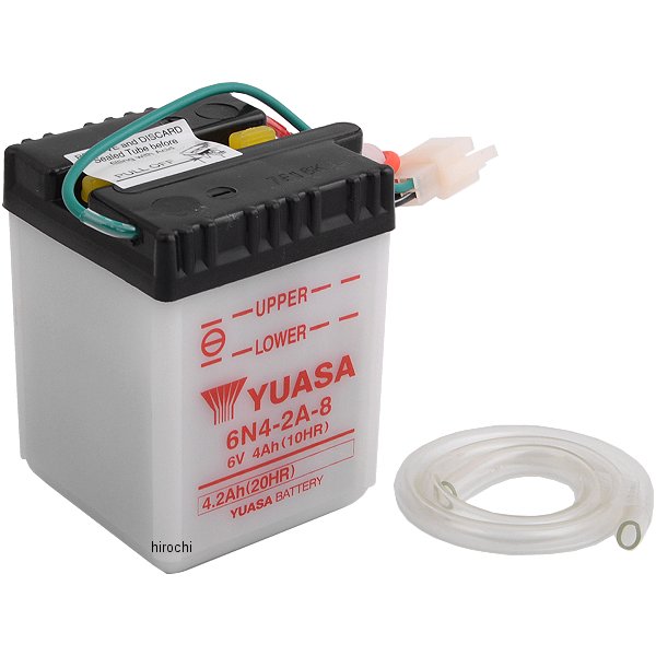 Y6N4-2A-8 YUAM2648A ユアサ YUASA バッテリー 開放型 6N4-2A-8
