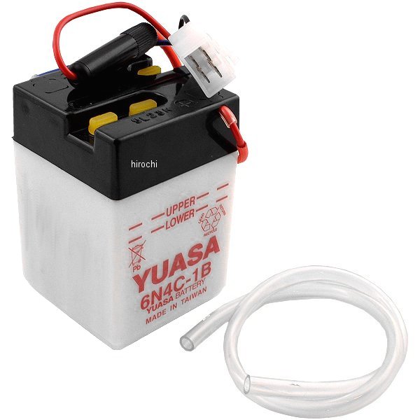Y6N4C-1B YUAM26C4B ユアサ YUASA バッテリー 開放型 6N4C-1B