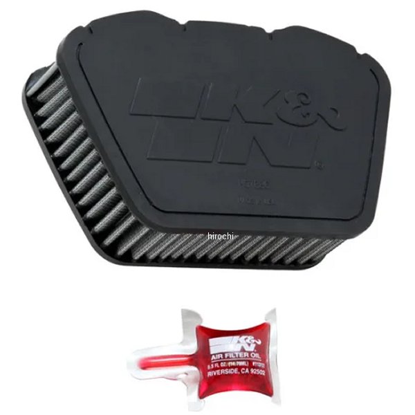 YA-1307 K&N リプレイスメント エアフィルター 13年-16年 XVS1300 V-STAR