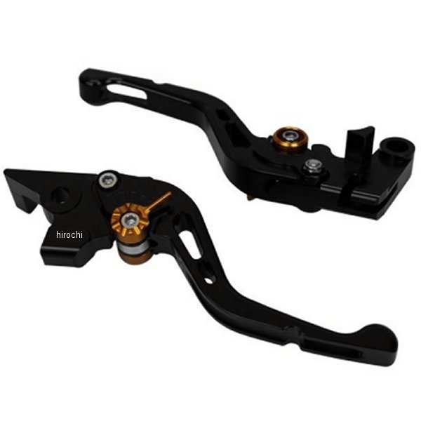 YA043-020-0601 ユーカナヤ U-KANAYA ビレットレバーセット GPタイプ ショート XSR900 黒