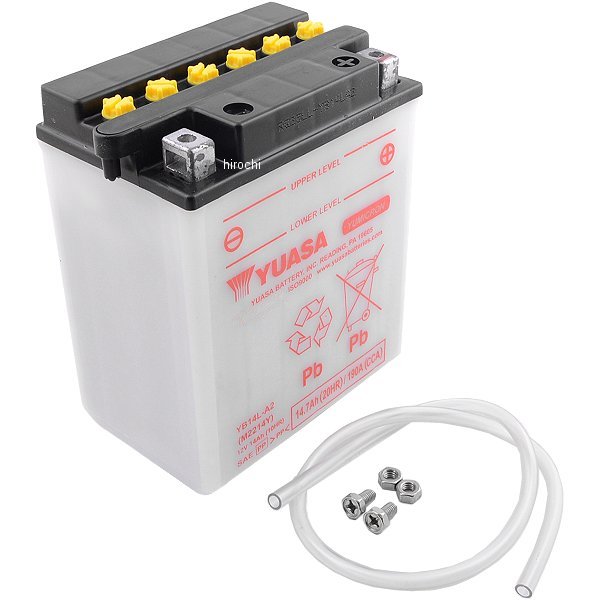 YB14L-A2 YUAM2214Y ユアサ YUASA バッテリー 開放型 YB14L-A2