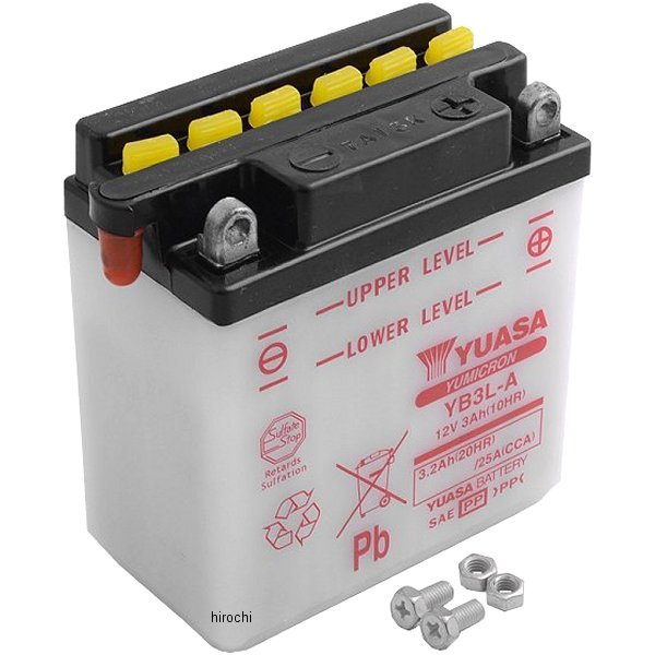 YB3L-A YUAM223LA ユアサ YUASA バッテリー 開放型 YB3L-A