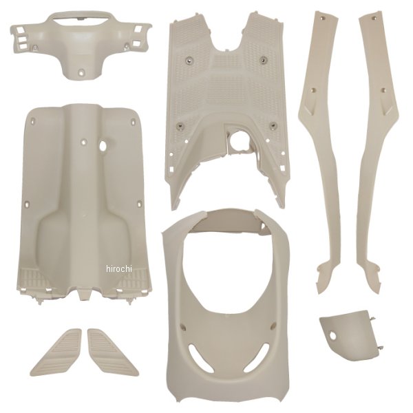 YJ55-AF17IN-IV マッドマックス MAD MAX 純正タイプ インナーカバー 外装9点セット Dio アイボリー