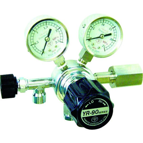 YR90SR13N012210HE 分析機用小型調整器 SUS製 YR-90S-13NO1-2210-He