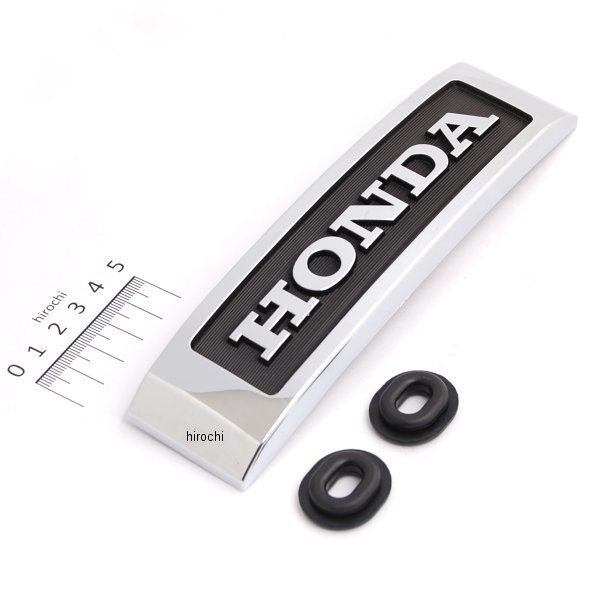 キジマ エンブレム ホンダ 純正ロゴ ブッシュ2個付 Lサイズ 185mm