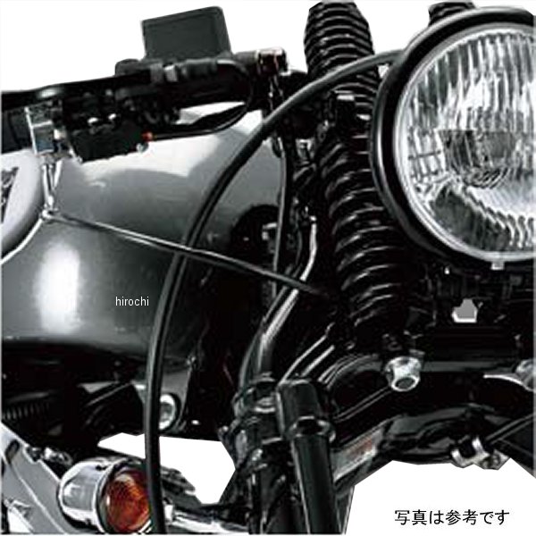 ZBH-UOPS-K ゼロデザインワークス フロント ブレーキ ホース キット ゼロスプリンガーフォーク用 980mm 黒