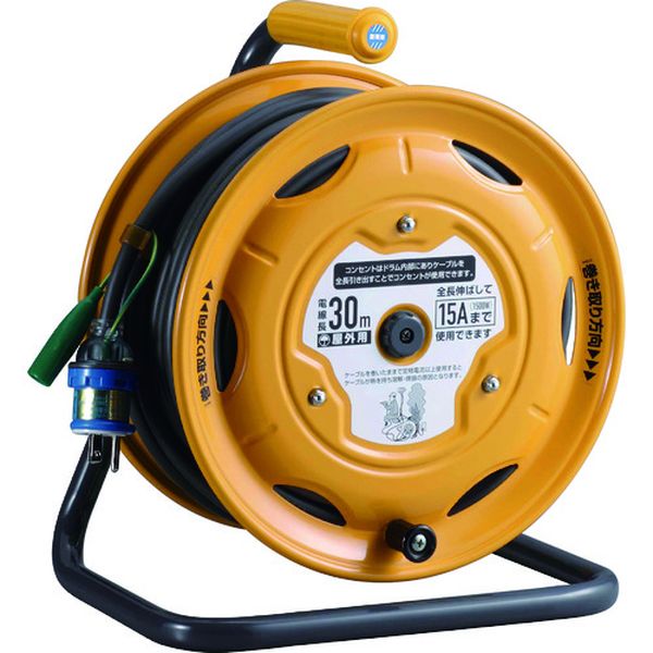 ZBN30K 207-7653 (株)ハタヤリミテッド ハタヤ 屋外用ゼンビキリール