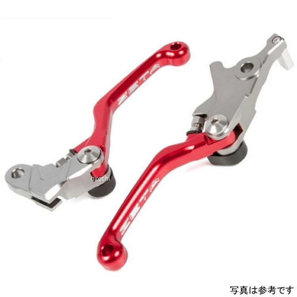 ZE44-5023 ジータ ZETA  ピボットレバーセット 3FI CP 19年-20年 ホンダ CRF450L 赤