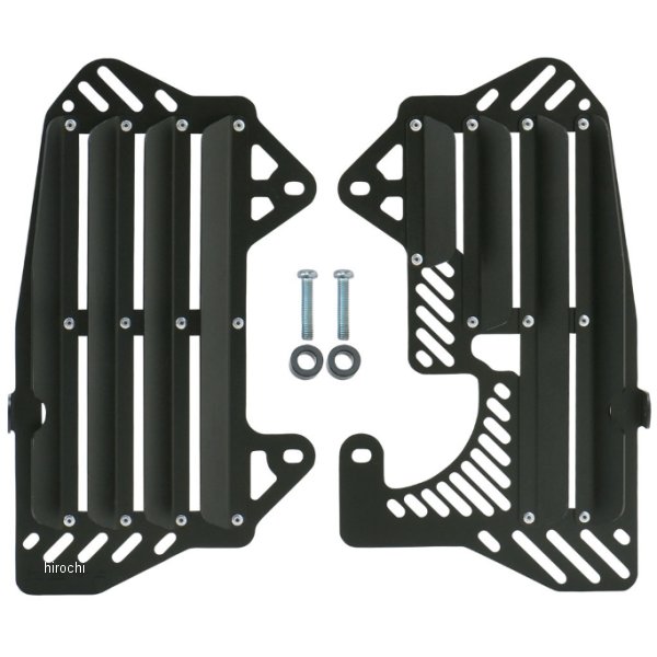 ZE52-3010 ジータ ZETA ラジエターコアガード 16年-19年 CRF1000Lアフリカツイン 黒