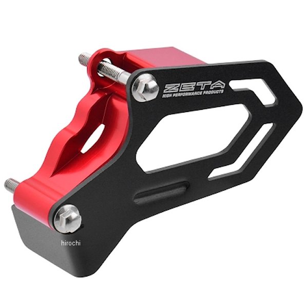 ZE80-8042 ジータ ZETA ケースセーバー カバー付き 21年-23年 CRF450R、CRF450RX 赤