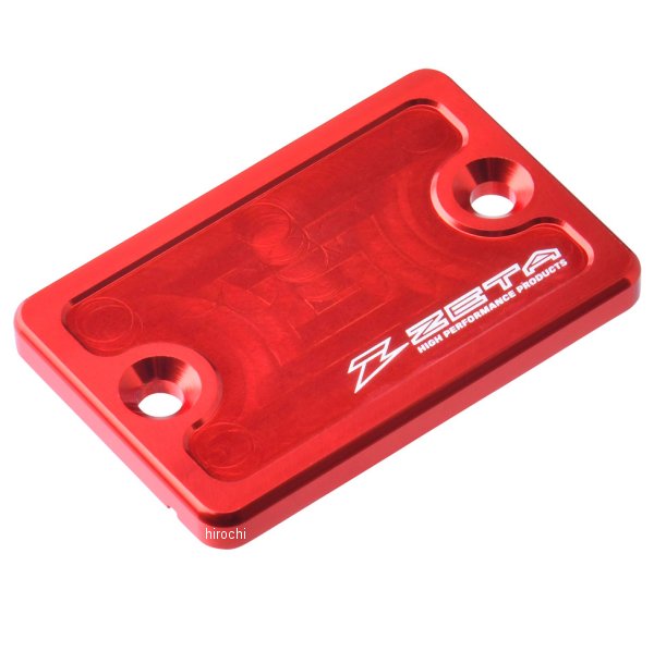 ZE86-8302 ジータ ZETA リザーバカバー フロント CRF250L、XT250、KLX250、RMX250S 赤