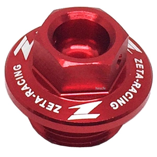 ZE89-2310 ジータ ZETA オイルフィラーキャップ KX450、KX250 赤