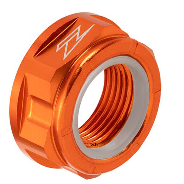 ZE93-8043 ジータ ZETA アクスル用 ナット M20X30-P1.5 H13L オレンジ