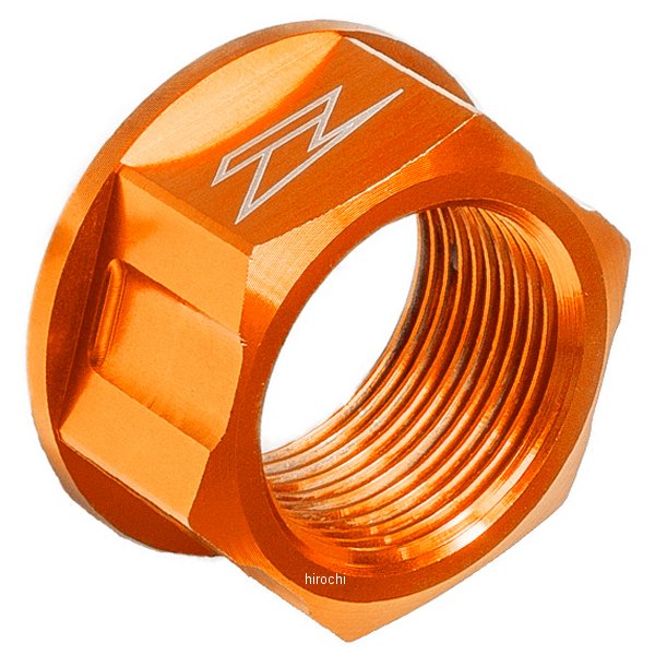 ZE93-8063 ジータ ZETA アクスル用 ナット M25X32-P1.5 H18 オレンジ