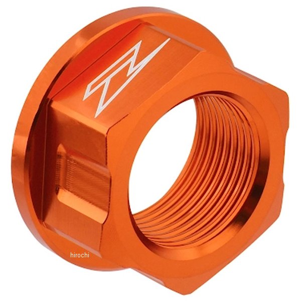 ZE93-8083 ジータ ZETA アクスルナット M22×30-P1.5 H17 オレンジ