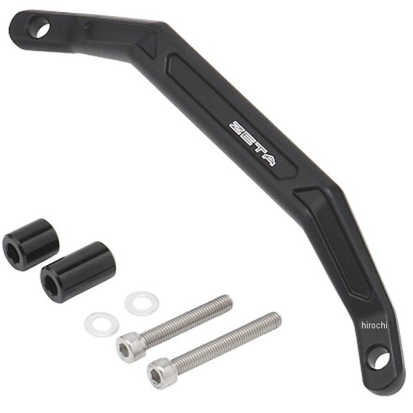 ZE94-8100 ジータ ZETA グラブバー 21年-23年 CRF250L、CRF250ラリー 黒
