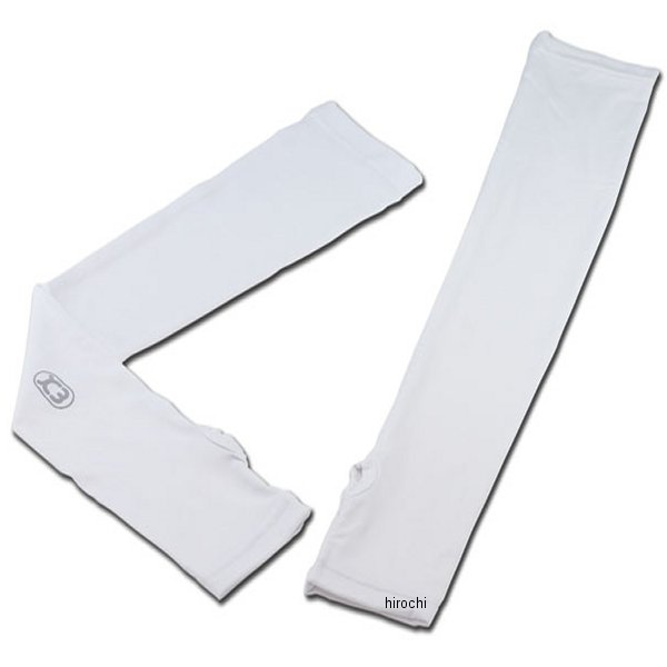 ZK3-30001W キジマ アームスリーブ レディース 白 フリーサイズ