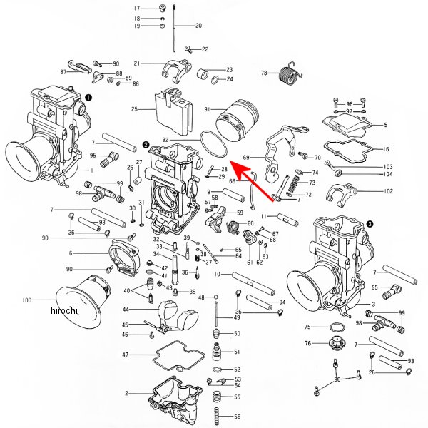 ZM-616-66003 キジマ ミクニ Oリングスピゴット スモール