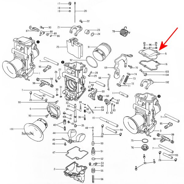 ZM-776-37003 キジマ ミクニ トップカバー