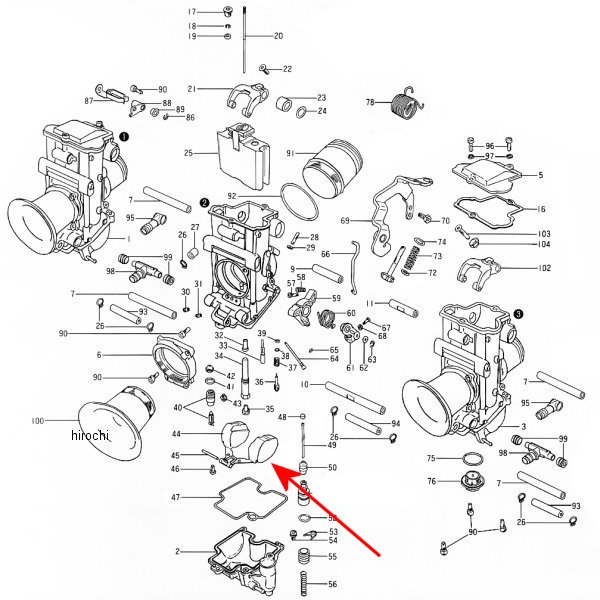 ZM-859-32030 キジマ ミクニ フロートアッシー TMR