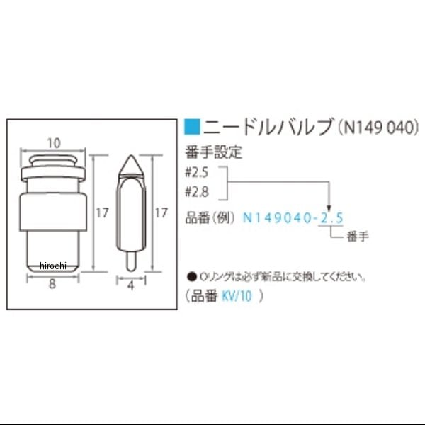 ZM-N149040-28 キジマ ミクニ ニードルバルブ アッシー TM36