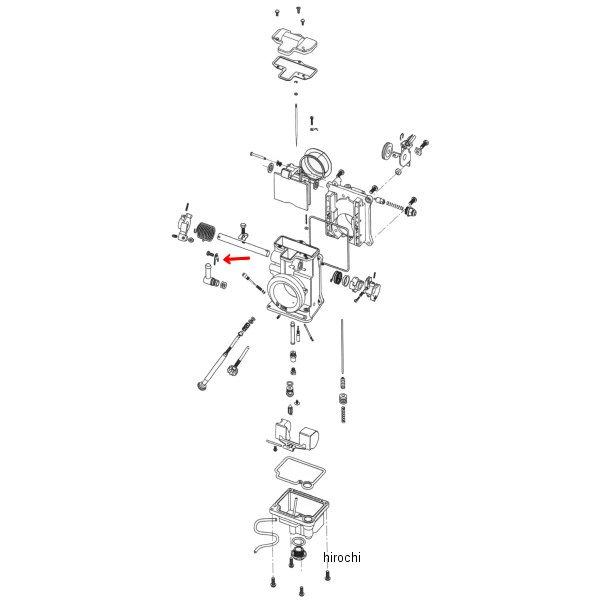ZM-TM4215 キジマ 補修 ミクニHSR用 フューエルジョイント リテーナー プレート